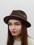 Шляпа BAILEY арт. 7001 TINO (коричневый)